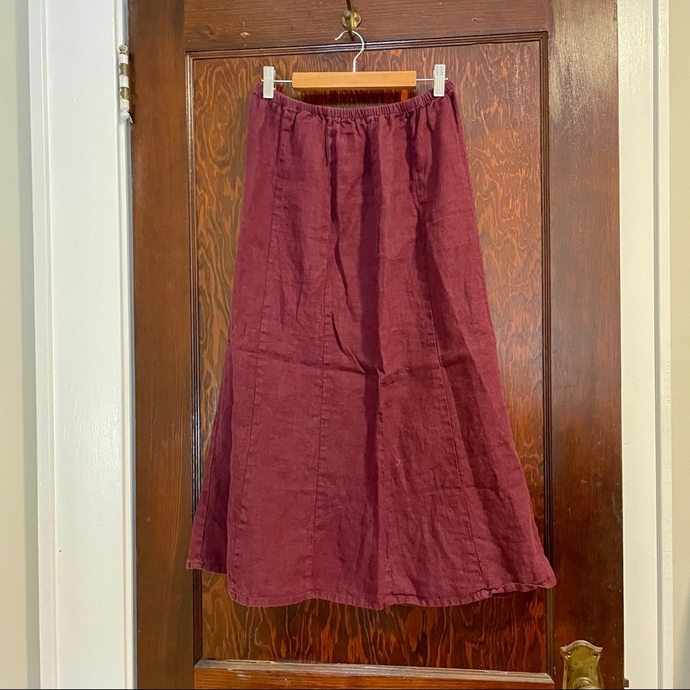 Flax Linen Skirt